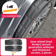 CHERY JETOUR T2 2024 ชุดบังโคลน ป้องกันการกระเด็น บังโคลนหน้าและหลัง อุปกรณ์ตกแต่งรถยนต์ 4 ชิ้น