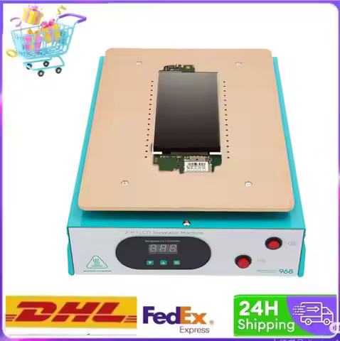 UY-968 600W Built-In Pump Vacuum LCD Screen Separator Machine, Phone Screen Repair Machine for Fewer