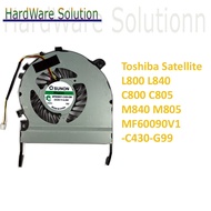 Toshiba Satellite L800 L800-C05B C800 C805 M840 L840 C840 MF60090V1-C430-G99 Laptop CPU Cooling Fan