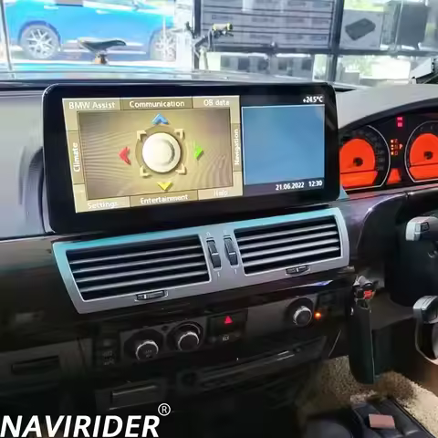 Android 15 Screen For BMW 7 Series E65 E66 2004- 2008 Wireless CarPlay Car Radio GPS Navigation Mult