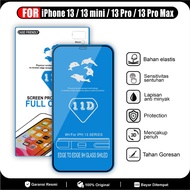 LAYAR Tempered Glass 11D iphone 13 / 13 mini / 13 Pro / 11 Clear Full Cover Screen ProtectorPro Max