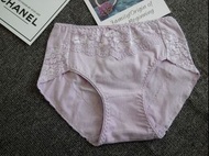 全新日本女純色棉內褲中腰包臀棉質透氣大碼胖mm大碼內褲中腰內褲日本內褲女女生內褲underwear