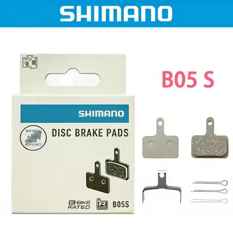 Shimano B05S-RX Resin Disc Brake Pads for Deore Alivio Acera MT200, Quiet Smooth Long Lasting E-Bike