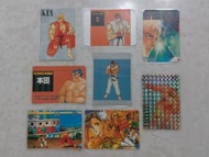 街頭霸王白卡 8  張