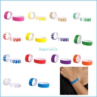 ESP Paper Bracelet Wristband for Party Paper Wristbands for Event Colored Wristband