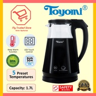 Toyomi (WK 1709) 1.7L Smart Temperature Digital Kettle