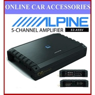 Alpine 5 Channel S-Series Car Amplifiers 60 watts - S2-A55V 5Ch Power Amp
