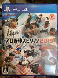 ＊PS4 職棒野球魂 2019 純日版 二手＊