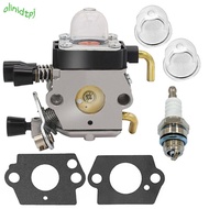 IOLINIDT 9 Pcs/Set Carburetor Kit, with Primer Bulb with Gasket Carburetor Replacement, for STIHL FS