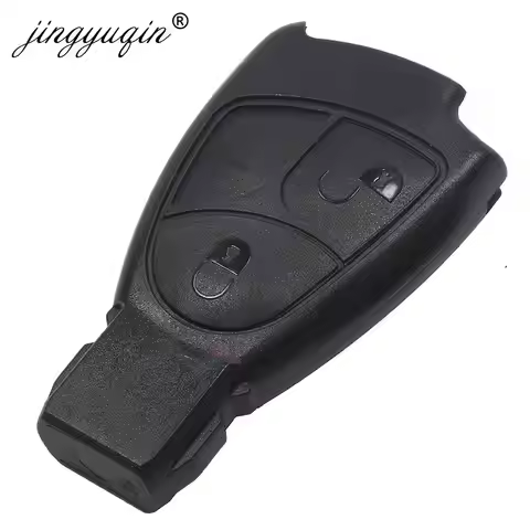 jingyuqin 3 Buttons 2B 4BT Replacements Fob Remote Key Fob Case Cover For Mercedes Benz B C E ML S C