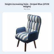 High Back Support 360-Degree Swivel Armchair Thick Padded Cushion Swivel Recliner Armchair Luxurious