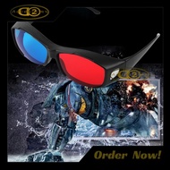 Beawesome 3D Glasses Movie Cinematic Plastic Frame H2