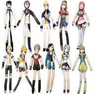 Anime Kasane Teto Kaito AKIYAMA MIZUKI Plush Cotton Stuffed Doll Mascot Slender Twistable Shape Roo
