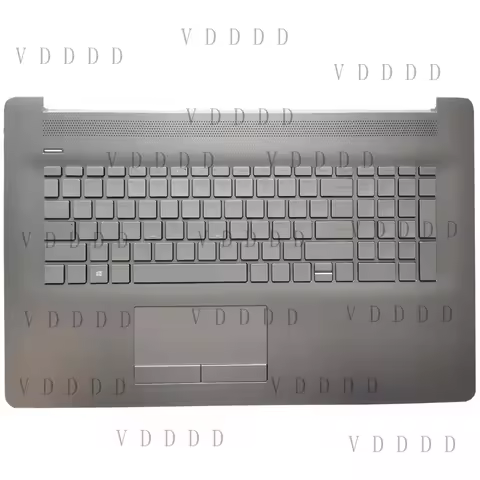 L... US Keyboard FOR HP Pavilion 17-CA0056NR 17-CA1031DX 17-CA2096NR Silver Palmrest