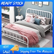 Iron bed Stainless Steel iron frame bed Heavy Duty Iron Bed Frame Queen Double Single King Size