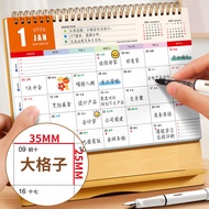 Kalendar 2026 2025-2026 Kalendar Meja Pejabat Kalendar Bulanan Perniagaan Buku Nota Grid Besar
