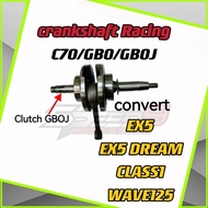 CRANKSHAFT RACING WAVE125 EX5 CLASS1 EX5 DREAM PNP C70 - GBOJ EX5 PNP GBOJ