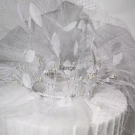 Internet celebrity girl's birthday cake decoration leaf crown ornaments birthday party crown decorat