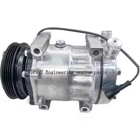 84290377 12V SD7H15 A/C Compressor Replacement for New Holland Tractor T4.105 T4.110F T5.105 T5.115 