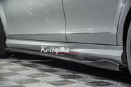 Kc汽車部品 賓士 BENZ w204 C204 S204 [R款] 側裙 定風翼 碳纖維 C250 C300 C350