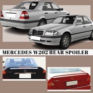 MERCEDES W202 REAR SPOILER, CAR FRAME