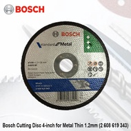 Bosch Cutting Disc 4-inch for Metal Thin 1.2mm (2 608 619 343) for 4 inch  Angle Grinder