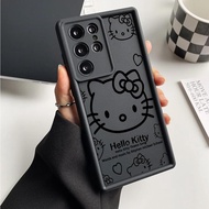 Sanrio H-Hello Kitty Phone Case for Samsung Galaxy S25 S23 S24 Ultra S20 S21 FE S22Plus 25Plus Cover
