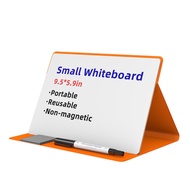 Portable Small Whiteboard Reusable Mini Magnet Dry Erase Board with Marker Wipe Cloth Magnetic Dry E