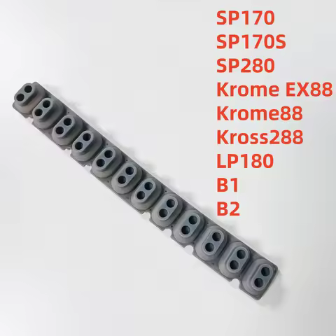 Conductive Rubber Key Contact Conductive Strip For Korg SP170 SP170S SP280 Krome EX88 Krome88 Kross2