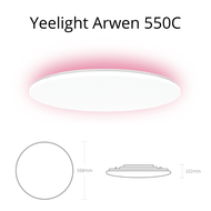Yeelight Arwen Ceiling Light C Series & S Series | WiFi App Control | Color Mood Light | Quick Chang