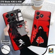 Latest ZTE Blade A56 & ZTE Blade A36 Case 2025 Itachi Motif | SoftCase HP ZTE Blade A56 | ZTE Blade 