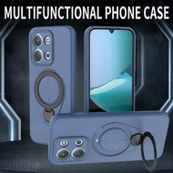 Casing For Redmi 15 C 15C 1 5 Redmi15 C Redmi15C 2025 Ring Bracket Phone Case Shockproof Hard Back C