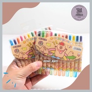 MINI CAPYBARA ROTARY CRAYON CAPYBARA KAPIBARA TWIST CRAYON mini twist CRAYON cute capybara motif dis