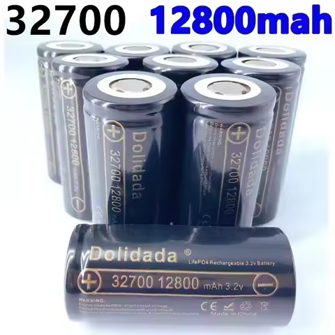 Original lithium iron phosphate rechargeable battery 32700 12800mAh 3.2V, excellent performance