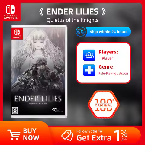 Nintendo Switch Game Deals - ENDER LILIES：Quietus of the Knights - Games Cartridge Physical Card for