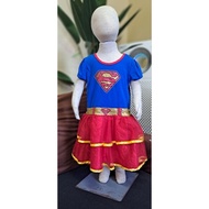 Supergirl Tier Skirt Girl Kid Dress (5T)