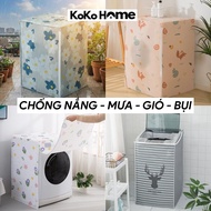 Top-Load Front-Load Washing Machine Cover, Thick, Dustproof, Waterproof, Washing Machine/Dryer Cover