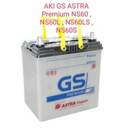 Populer AKI MOBIL GS ASTRA Premium NS60 , NS60L , NS60LS , NS60S