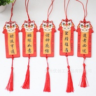 Wooden Wish Card Blessing Card Wish Card * Handwritten Wish Pendant Peace Card Temple Blessing Creat