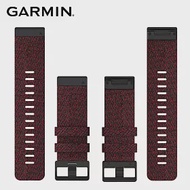 【GARMIN】QUICKFIT 26mm 尼龍錶帶混色紅尼龍錶帶