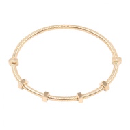 【二手】卡地亞 Ecro de Cartier 手鐲，B6049500，腕圍 17 厘米，K18PG（玫瑰金）Ecro de Cartier 手鐲