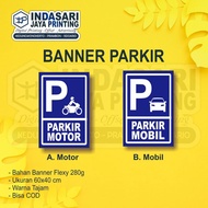Motorcycle Parking/ Banner Car Parking/