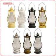 [szxmkj2lp] Portable Hanging Flameless Lantern Battery Operated LED Oil Lamp Super Bright for Desk T