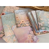Bible Verse Cover Notebook / Journal/ Bible Study / Booklet Lined or Blank or Soap Garden Blooms