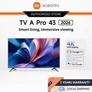 Xiaomi TV A Pro 43" 2026 4K QLED display