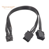 1Pcs Dual PCIe 8 Pin Female to Mini 12 Pin Male GPU Power Adapter Cable for NVIDIA GeForce RTX3080 R