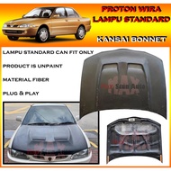 PROTON WIRA SEDAN SALOON WIRA AEROBACK SATRIA PUTRA HKS KANSAI EVO3 EVO 3 E3 LOOK FRONT BONET BONNET