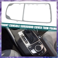 [r3jylk02.vn] Car Front Console Chrome Gear Shift Knob Frame Surround Trim 8V0864260A for  A3  RS3 2