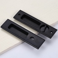 Paduan Seng Kunci Pintu Sliding Geser / Handle Kunci Pintu Sliding Set Tertanam Untuk Pintu Geser Da
