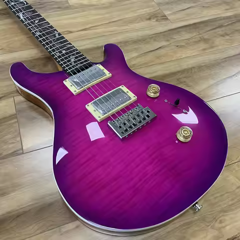 NEW prs Blooming Lotus Glow Limited Edition Electric guitar Chrome hardware Free Shipping